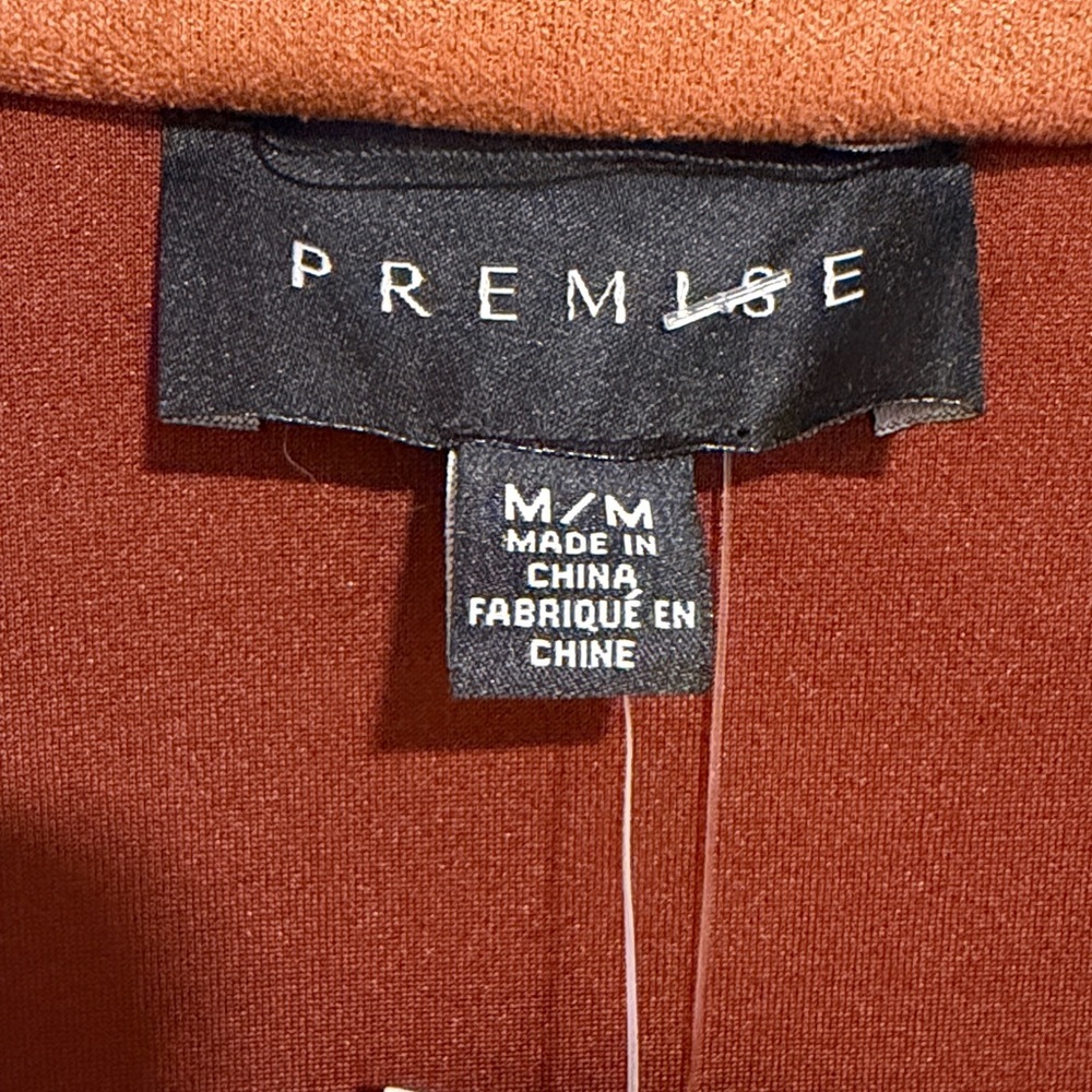 NWT Premise faux, leather coat women’s size medium - Picture 4 of 5